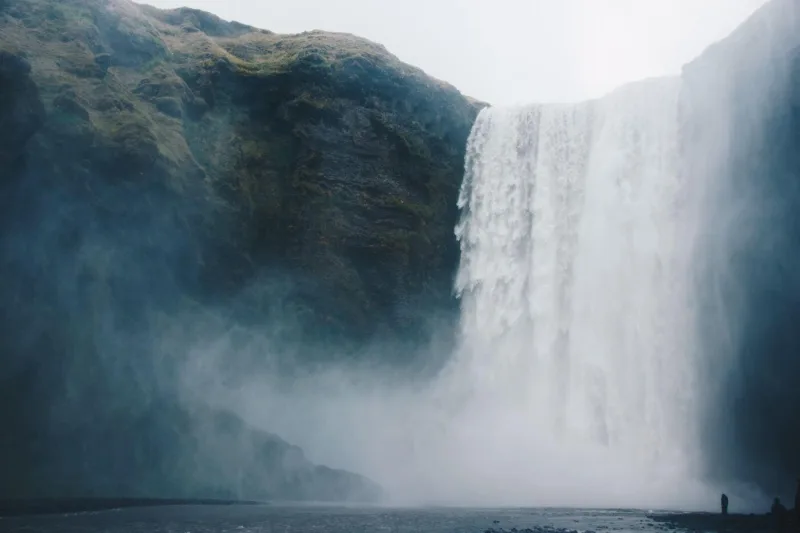 Fotografie aus der Serie waterfall.