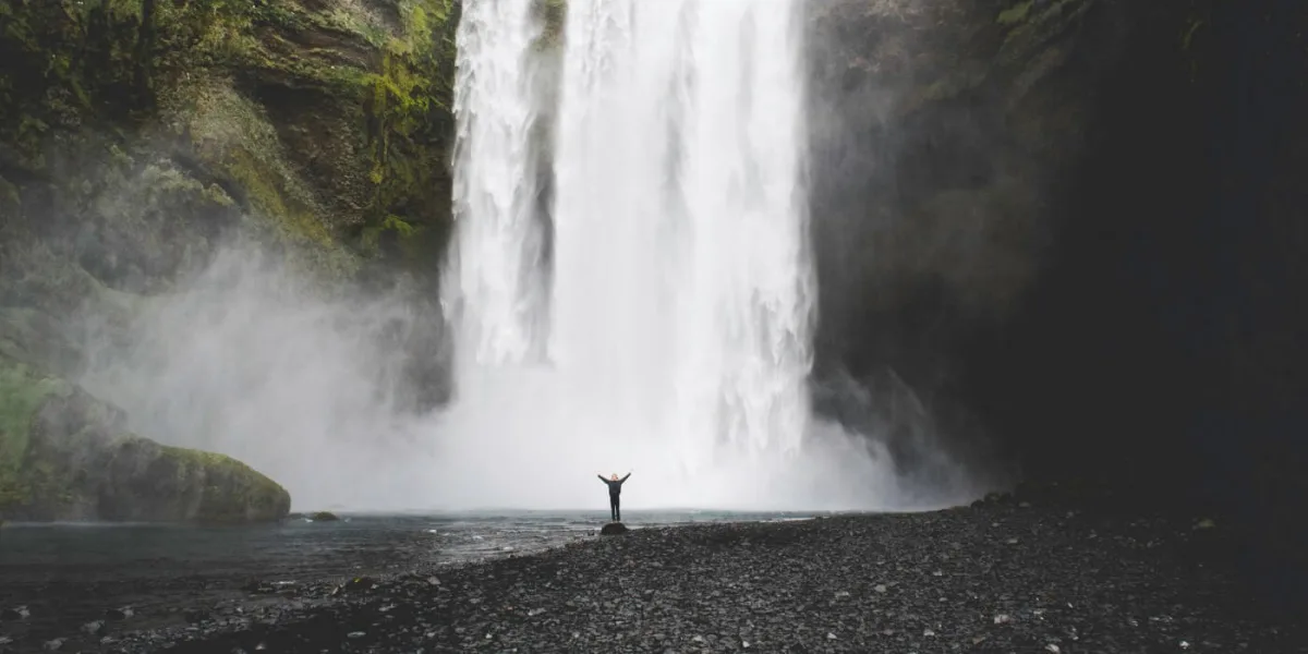 Fotografie aus der Serie chasing waterfalls.